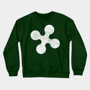 Lombardy Flag // Vintage Look Italian Region Design Crewneck Sweatshirt